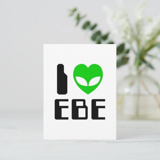 I Alien Heart EBE Briefkaart (Staand voorkant)