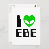 I Alien Heart EBE Briefkaart (Voorkant / Achterkant)