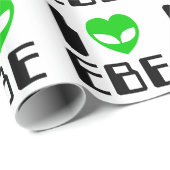 I Alien Heart EBE Cadeaupapier (Rol Hoek)