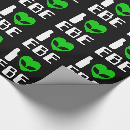 I Alien Heart EBE Cadeaupapier (Hoek)