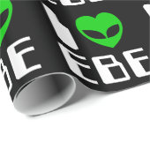 I Alien Heart EBE Cadeaupapier (Rol Hoek)