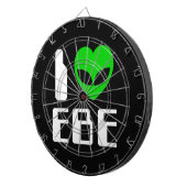 I Alien Heart EBE Dartbord (Voorkant Rechts)