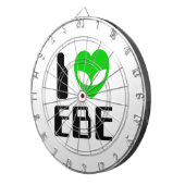 I Alien Heart EBE Dartbord (Voorkant Rechts)