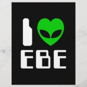 I Alien Heart EBE Flyer (Voorkant)