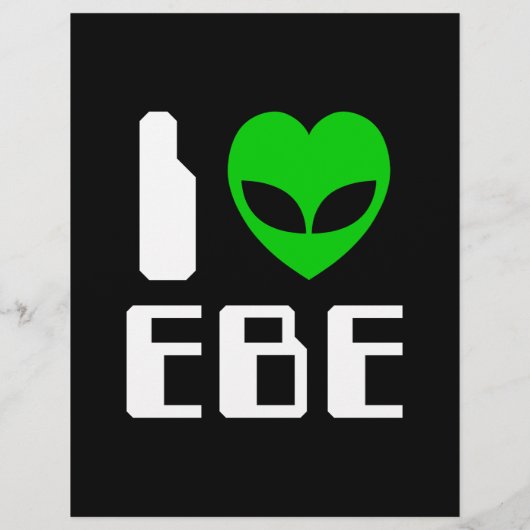 I Alien Heart EBE Flyer (Achterkant)