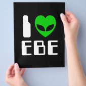 I Alien Heart EBE Flyer (Hand)