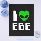 I Alien Heart EBE Flyer (Enkel)