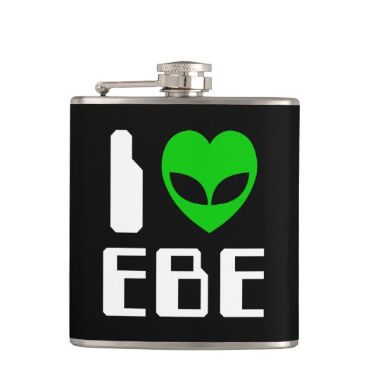 I Alien Heart EBE Heupfles (Voorkant)