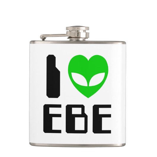 I Alien Heart EBE Heupfles (Voorkant)