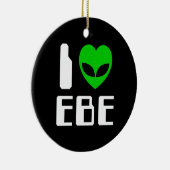 I Alien Heart EBE Keramisch Ornament (Rechts)