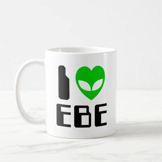 I Alien Heart EBE Koffiemok (Links)
