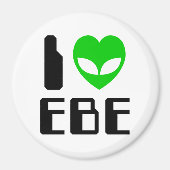 I Alien Heart EBE Magneet (Voorkant)