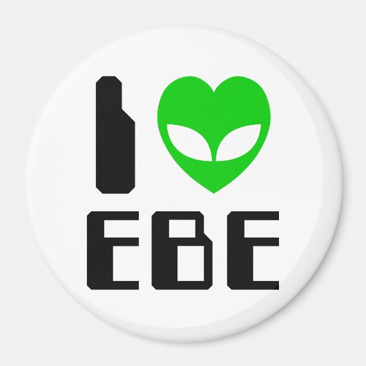 I Alien Heart EBE Magneet (Voorkant)