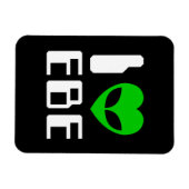 I Alien Heart EBE Magneet (Horizontaal)