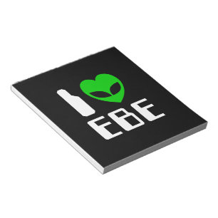 I Alien Heart EBE Notitieblok