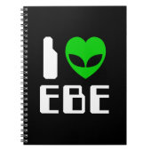 I Alien Heart EBE Notitieboek (Voorkant)