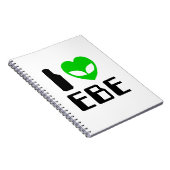 I Alien Heart EBE Notitieboek (Rechterzijde)