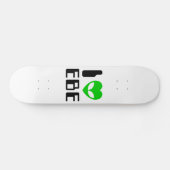 I Alien Heart EBE Persoonlijk Skateboard (Horizontaal)