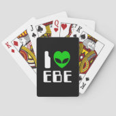 I Alien Heart EBE Pokerkaarten (Achterkant)