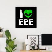 I Alien Heart EBE Poster (Thuiskantoor)