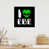 I Alien Heart EBE Poster (Keuken)
