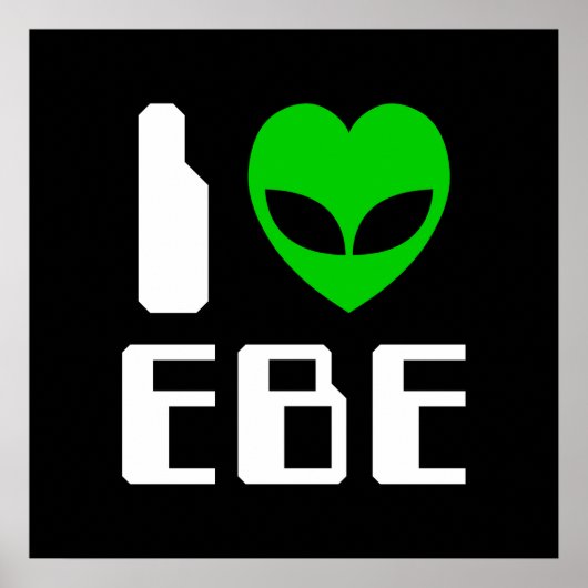 I Alien Heart EBE Poster (Voorkant)