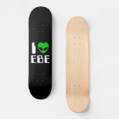 I Alien Heart EBE Skateboard (Voorkant)