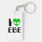 I Alien Heart EBE Sleutelhanger (achterkant)