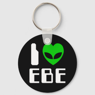 I Alien Heart EBE Sleutelhanger