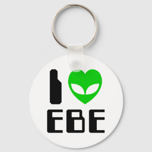 I Alien Heart EBE Sleutelhanger