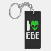 I Alien Heart EBE Sleutelhanger (Voorkant Links)
