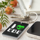 I Alien Heart EBE Sleutelhanger (Voorkant Rechts)
