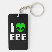 I Alien Heart EBE Sleutelhanger (achterkant)