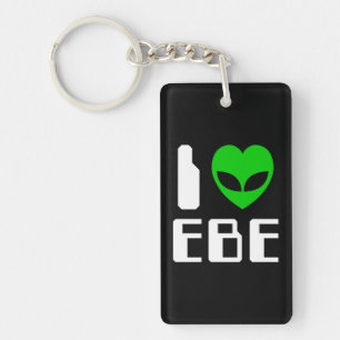 I Alien Heart EBE Sleutelhanger