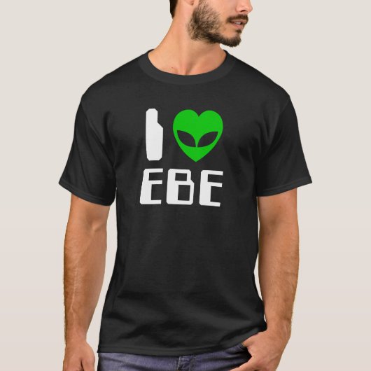 I Alien Heart EBE T-shirt (Voorkant)