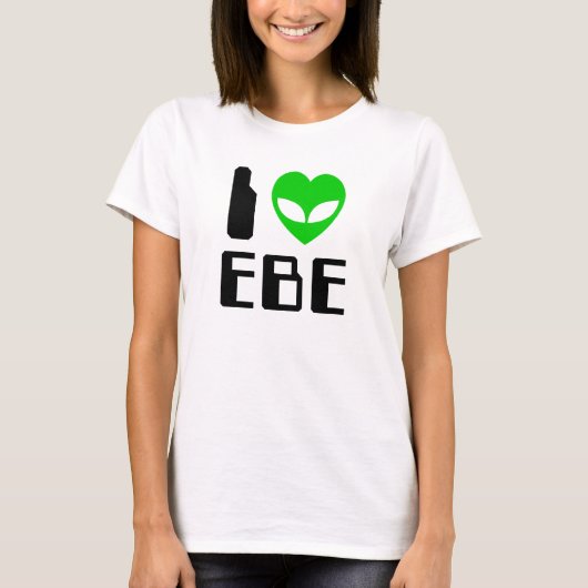 I Alien Heart EBE T-shirt (Voorkant)