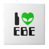 I Alien Heart EBE Tegeltje (Voorkant)