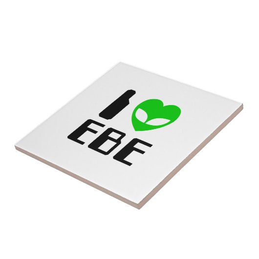 I Alien Heart EBE Tegeltje (Zijkant)