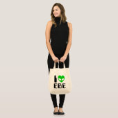 I Alien Heart EBE Tote Bag (Voorkant (model))
