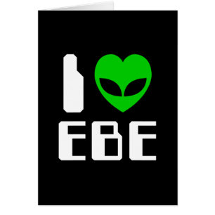 I Alien Heart EBE Wenskaart
