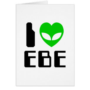 I Alien Heart EBE Wenskaart