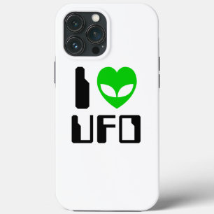 I Alien Heart UFO Case-Mate iPhone Case