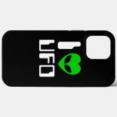 I Alien Heart UFO Case-Mate iPhone Case (Achterkant (horizontaal))
