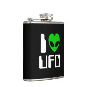 I Alien Heart UFO Heupfles (Rechts)