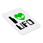 I Alien Heart UFO Magneet (Rechterzijde)