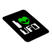 I Alien Heart UFO Magneet (Rechterzijde)