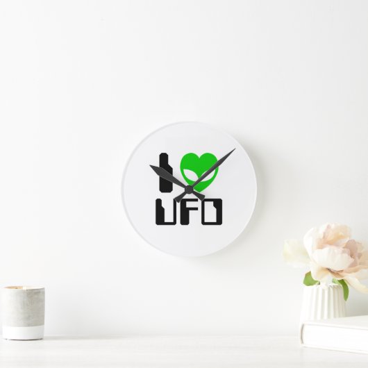 I Alien Heart UFO Ronde Klok (Huis)
