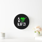 I Alien Heart UFO Ronde Klok (Huis)