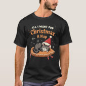 I All for Christmas is een grappig citaat T-shirt (Voorkant)