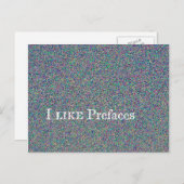 I als prefecten briefkaart (Voorkant / Achterkant)